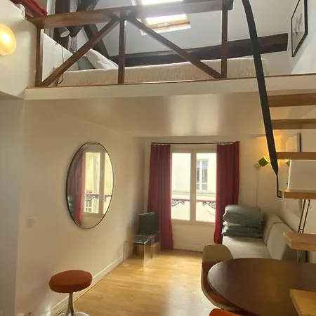 Marais With Mezzanine Apartment Paris